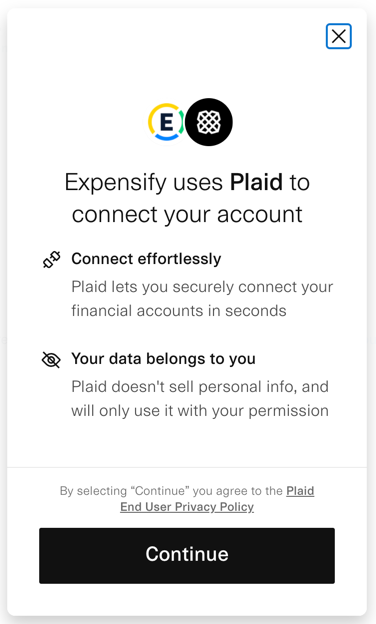 Screen shot of notification in Expensify