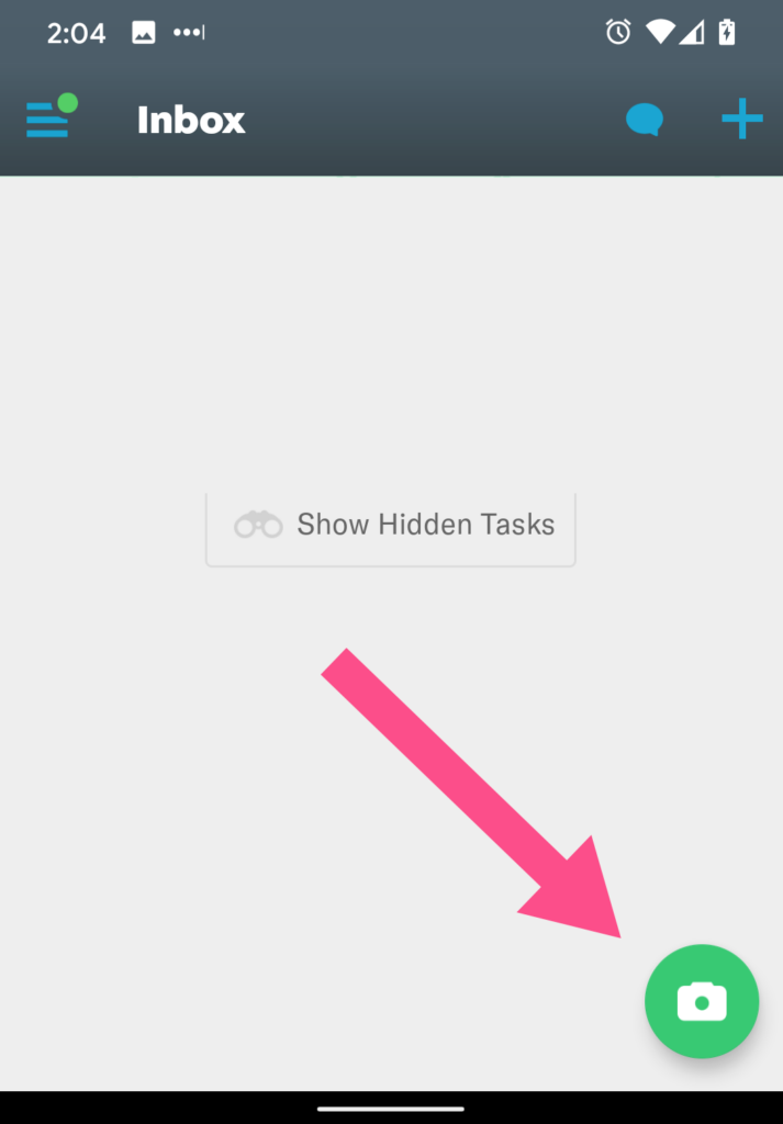 Capture receipt window in Expenisfy